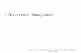 Investment Management .