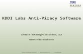 Sentosa Technology Consultants |  | +1 303-809-8043 Sentosa Technology Consultants, USA  KDDI Labs Anti-Piracy Software.