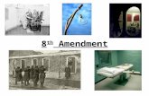 8 th Amendment.  Punishment must fit the crime  Punishments should not violate decency standards “Excessive bail shall not be required nor excessive.