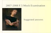 2007-2008 F.5 Mock Examination Suggested answers.