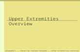 ERGONOMICS :: TRAIN-THE-TRAINER PROGRAM :: UPPER EXTREMITIES OVERVIEW Upper Extremities Overview.