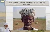CASE STUDY: SHEEB FARMERS ASSOCIATION, ERITREA 2.3.