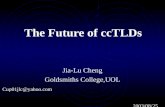The Future of ccTLDs Jia-Lu Cheng Goldsmiths College,UOL Cup01jlc@yahoo.com 2003/08/25.