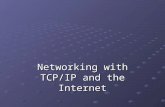 Networking with TCP/IP and the Internet. Objectives Discuss additional details of TCP/IP addressing and subprotocols Comprehend the purpose and procedure.
