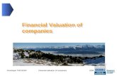1 Dominique THEVENIN Financial valuation of companies 2009 Financial Valuation of companies Financial Valuation of companies.