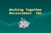 Working Together Recruitment 101 Admissions and Student Financial Services helping you to more effectively represent Rider to prospective students and.