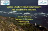 Water Quality/Biogeochemistry and Nearshore Sensors Eric H. De Carlo Margaret A. McManus Geno Pawlak Grieg Steward.