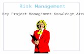 Risk Management A Key Project Management Knowledge Area.