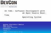 Renesas Electronics America Inc. “© 2010 Renesas Electronics America Inc. All rights reserved.” ID 720L: Software Development with an Open Source Real-Time.