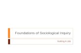 Foundations of Sociological Inquiry Getting A Job.