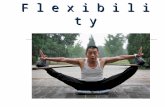 F l e x i b i l i t y. What is Flexibility?  Flexibility refers to a joint’s ability to move through its full range of motion.  Range of Motion refers.