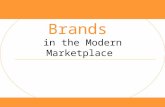 Brands in the Modern Marketplace. A sign or set of signs certifying the origin of a product or service and differentiating it from the competition. (Kapferer)