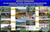 1 ABSTRACT PRESENTATION OF THE FINANCIAL STRATEGY FOUNDER OF INSFRASTRUCTURE SUSTAINABLE DEVELOPMENT RK B.O.T PROGRAM.