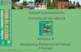 1 Global Connections: Forests of the World Activity 4 Analyzing Patterns of Forest Change.