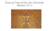 Cross as Tree of Life, San Clemente (Rome), 11 th c.