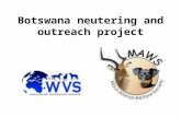 Botswana neutering and outreach project. Luke Gamble, Founder, CEO.