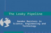 The Leaky Pipeline Gender Barriers in Science, Engineering and Technology.