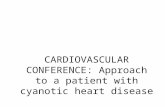 CARDIOVASCULAR CONFERENCE: Approach to a patient with cyanotic heart disease.