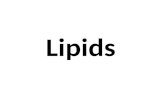 Lipids. Lipids = fats that are mostly energy storing molecules Hydrophobic Two “Monomers” = glycerol and fatty acids Lipids.
