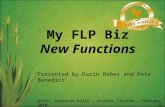 My FLP Biz New Functions North American Rally – Orlando Florida – February 2010 Presented by Darin Reber and Pete Benedict.