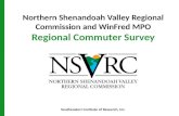 Northern Shenandoah Valley Regional Commission and WinFred MPO Regional Commuter Survey Southeastern Institute of Research, Inc.