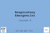 NYS DOH EMSC PPCC 1 Respiratory Emergencies Lesson 4