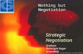 Nothing but Negotiation Graham Botwright Roger Greenfield Strategic Negotiation © 2007, The Gap Partnership, All Rights Reserved.