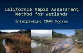 California Rapid Assessment Method for Wetlands Interpreting CRAM Scores.