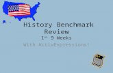 History Benchmark Review 1 st 9 Weeks With ActivExpressions!