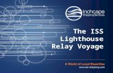 The ISS Lighthouse Relay Voyage. The ISS Lighthouse Relay Voyage commenced 3rd February 2011 A major Corporate Social Responsibility initiative benefiting.
