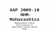 AAP 2009-10 NHM-Maharashtra Maharashtra State Horticulture & Medicinal Plants Board Pune.