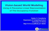 Dmitry Gorodnichy. Vision-based Occupancy Modeling. Vision-based World Modeling Vision-based World Modeling Using A Piecewise Linear Representation of.