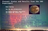 NDM03, June 9 2003 Mark Boulay for SNO Mark Boulay For the SNO Collaboration Los Alamos National Laboratory, Los Alamos NM, 87544, USA Present Status and.