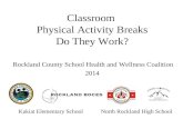 Classroom Physical Activity Breaks Do They Work? Rockland County School Health and Wellness Coalition 2014 Kakiat Elementary SchoolNorth Rockland High.