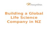 Building a Global Life Science Company in NZ. Unlocking Regenerative Healing.