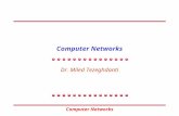 Computer Networks Dr. Miled Tezeghdanti. Computer Networks 2 Syllabus vBasic Concepts vOSI Model ðData Link Layer vLocal Area Networks ðEthernet vTCP/IP.