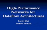 High-Performance Networks for Dataflow Architectures Pravin Bhat Andrew Putnam.
