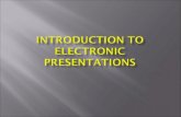 Enhance oral presentation  Captivate audience attention with: Images Graphs Animation.