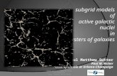Subgrid models of active galactic nuclei in clusters of galaxies Paul Matthew Sutter Paul M. Ricker Univ. of Illinois at Urbana-Champaign Frontiers in.