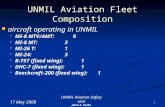 17 May 2008 1 UNMIL Aviation Safety Unit Julius A. Ocaka UNMIL Aviation Fleet Composition aircraft operating in UNMIL aircraft operating in UNMIL  MI-8.