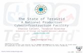 Charlie Catlett (cec@ ) June 2006 The State of TeraGrid A National Production Cyberinfrastructure Facility Charlie Catlett, TeraGrid Director