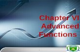 LOGO Chapter VI Advanced Functions 1. LOGO Overview  INTRODUCTION  NESTED FUNCTIONS  LOOKUP  VLOOKUP  COUNTIF  SUMIF  IF  ROUND  THE PMT, IPMT.