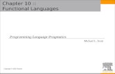 Copyright © 2005 Elsevier Chapter 10 :: Functional Languages Programming Language Pragmatics Michael L. Scott.