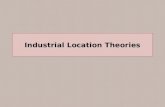 Industrial Location Theories. Supply & Demand, Market Mechanism Price is determined by the market as a function of supply and demand. –Elastic goods =