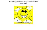 Building Skills & Capabilities for Change. Module 2 Building Effective Working Relationships.