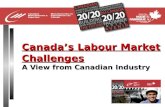 Canada’s Labour Market Challenges A View from Canadian Industry.