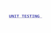 UNIT TESTING. Plan project Integrate & test system Analyze requirements Design Maintain Test units Implement Software Engineering Roadmap Identify corporate.