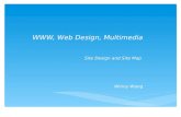 WWW, Web Design, Multimedia Winny Wang Site Design and Site Map.