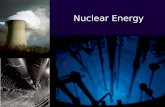 Nuclear Energy. Isotopes Isotopes = 2 atoms of the same element (same # of protons / atomic # ) that have different numbers of__________. - Since the.