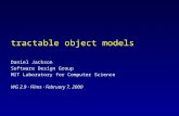 Tractable object models Daniel Jackson Software Design Group MIT Laboratory for Computer Science WG 2.9 · Flims · February 7, 2000.